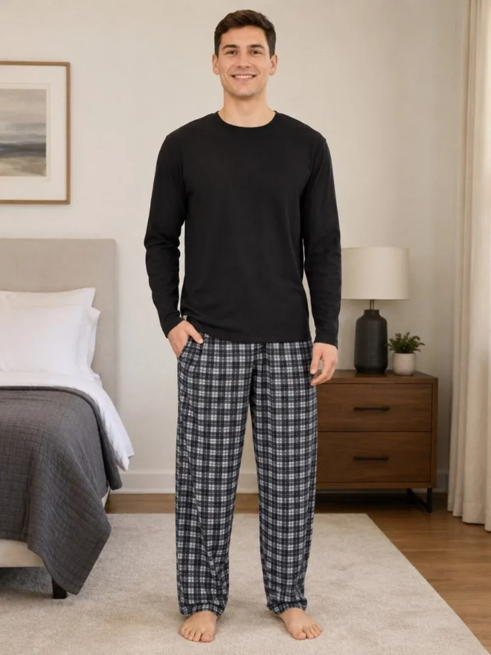 Weatherproof Vintage Men's 2-Piece Lounge Set Pajamas Sleepwear New